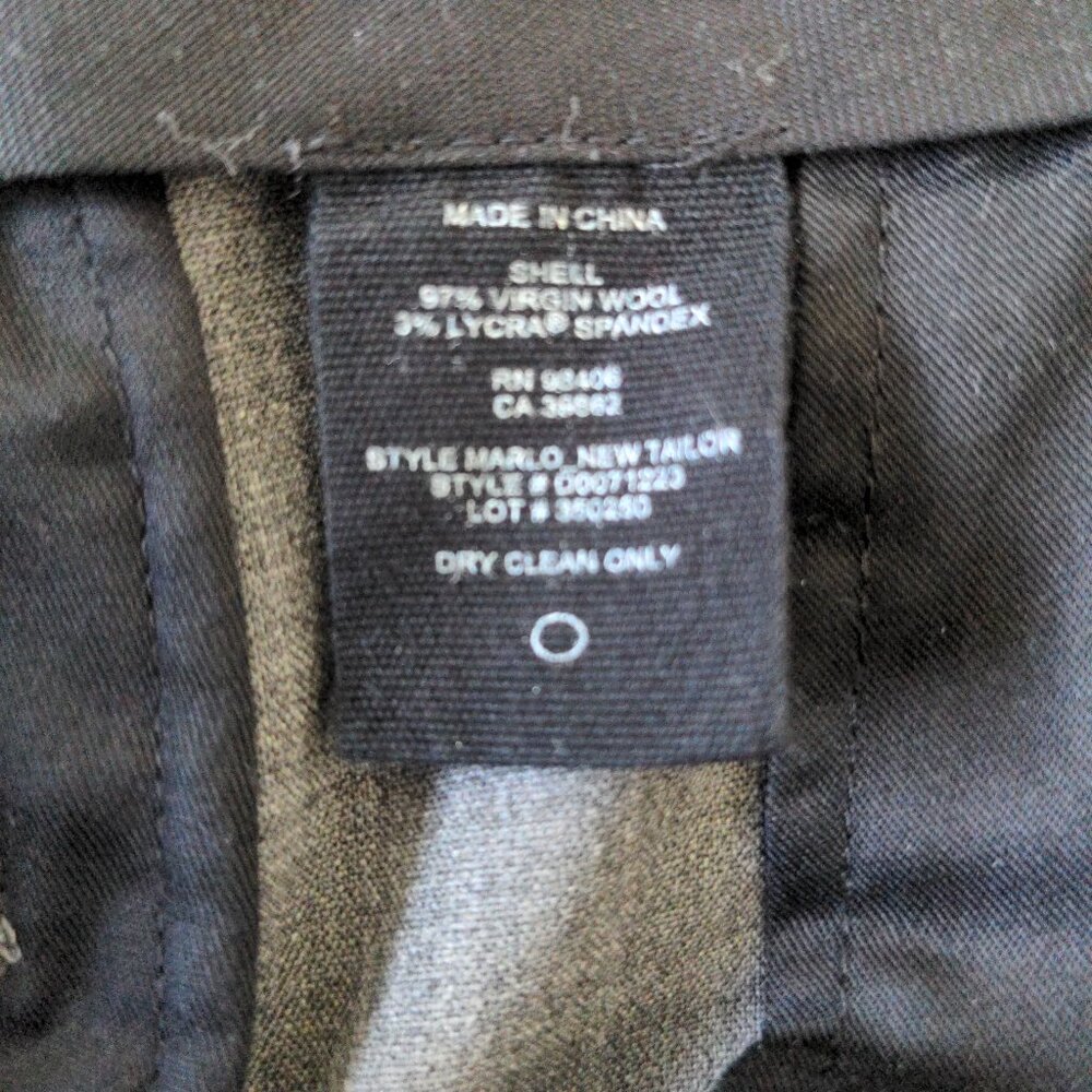 Theory Men's Pants - Wool - Picture 3 of 4